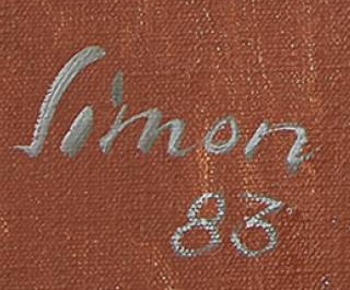 Signature — Walter Simon · En bas à gauche