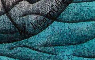 Signature 1 — Walter Wegmüller · En bas à droite