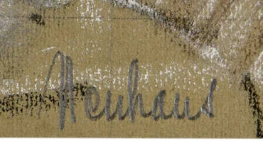 Signature 3 — Werner Neuhaus · En bas à droite du dessin.