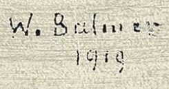 Signatur 2 — Wilhelm Balmer · Unten links
