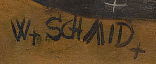 Signature 5 — Wilhelm Schmid · Lower center