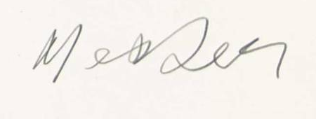 Signature 1 — Willi Meister · En bas à droite
