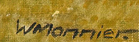 Signature 1 — Willy Monnier · Lower right