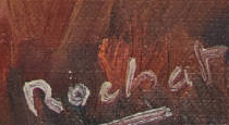 Signatur 5 — Willy Rochat · unten rechts