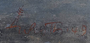 Signatur 1 — Willy Roth · Unten rechts im Bild.