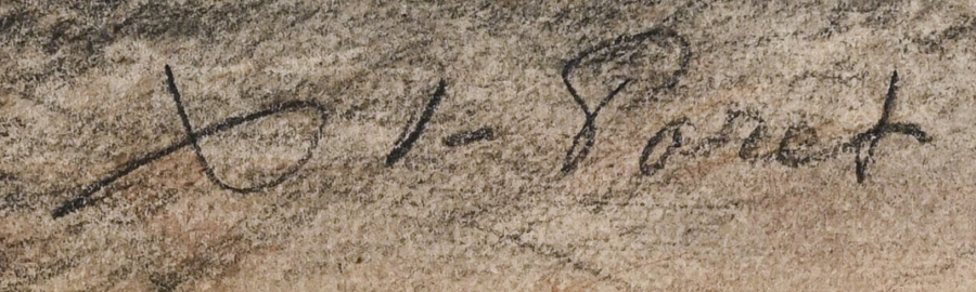 Signature 10 — Xavier de Poret · Lower right