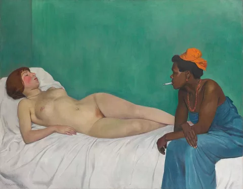 Félix Vallotton — La Blanche et la Noire
