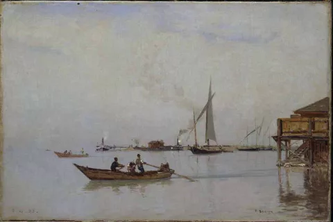 François Bocion — Le Port d’Ouchy