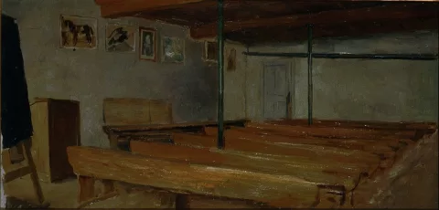 Albert Anker — Salle de classe
