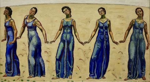 Ferdinand Hodler — Regard dans l’infini, version Hahnloser