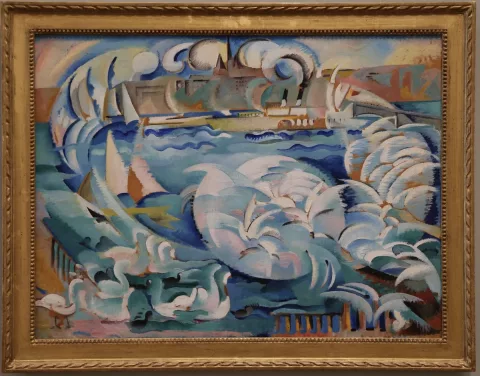 Alice Bailly — Rade de Genève ou Vol de mouettes