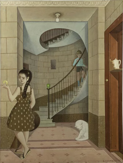 Émile Chambon — L’Escalier tournant, 23 boulevard de la Cluse, 1965