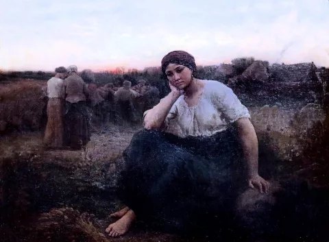 Jules Breton — Le Soir