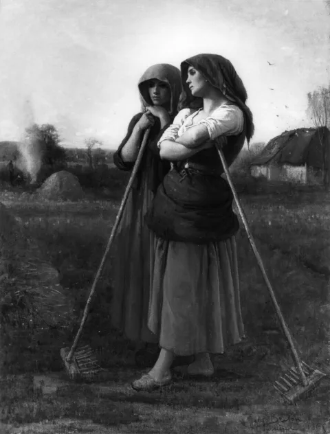 Jules Breton — La Fin du jour