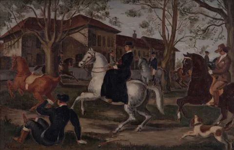 Émile Chambon — Manège