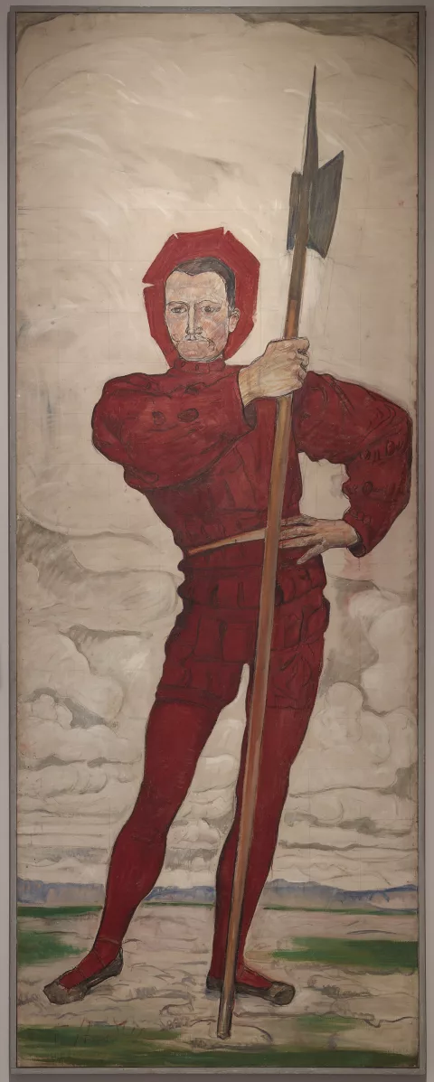 Ferdinand Hodler — Le Hallebardier