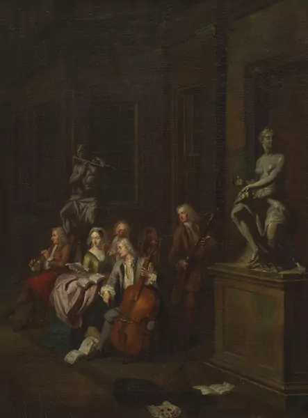 Balthasar van den Bossche — Attribué à Balthasar van den Bossche — Groupe de musiciens