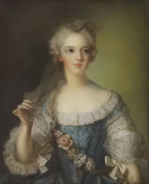 Jean-Marc Nattier — D’après Jean-Marc Nattier — Portrait de Madame Sophie de France