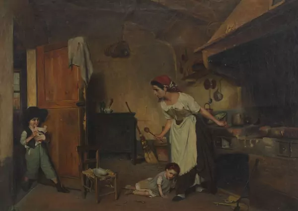 Gaetano Chierici — D’après Gaetano Chierici — Le masque