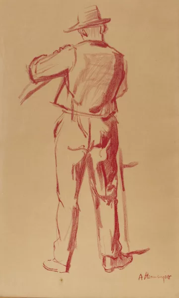Abraham Hermanjat — Le faucheur