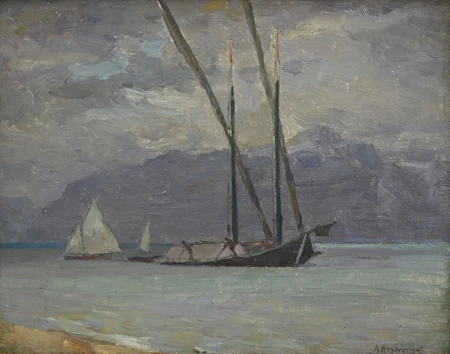 Barque sur Léman