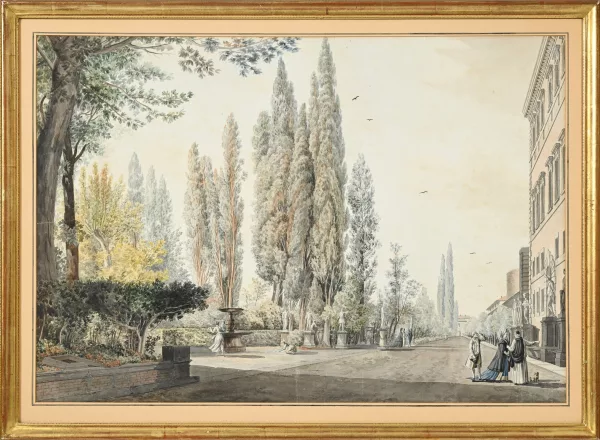 Abraham-Louis-Rodolphe Ducros — Villa Montalto-Negroni