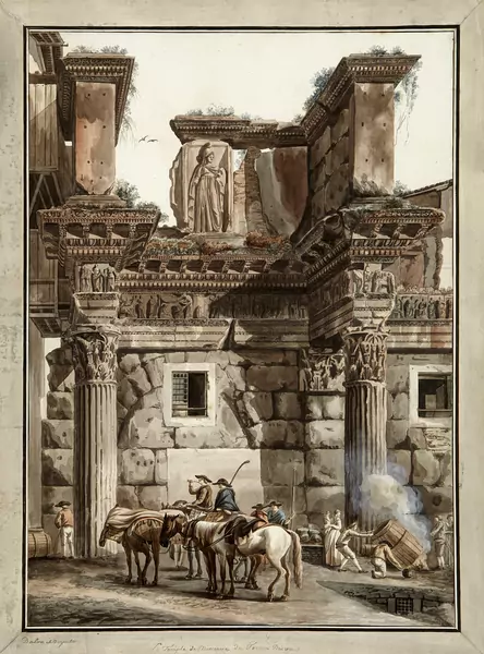 Le Temple de Minerve du Forum Nerva