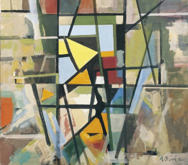 Adolf Funk — OHNE TITEL, 1986UNTITLED, 1986