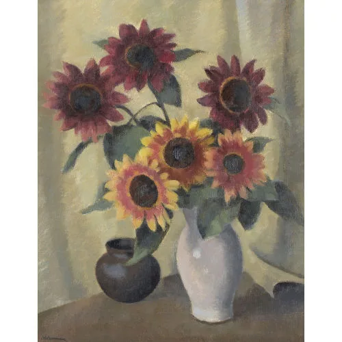 Adolf Holzmann — "Sonnenblumen".