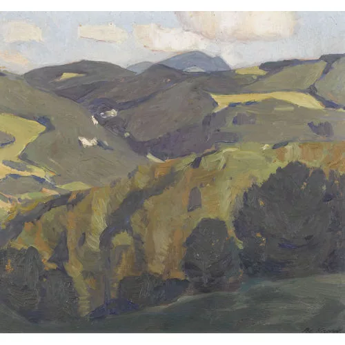 Adolf Kron — Herbstliche Landschaften. Gegenstücke.
