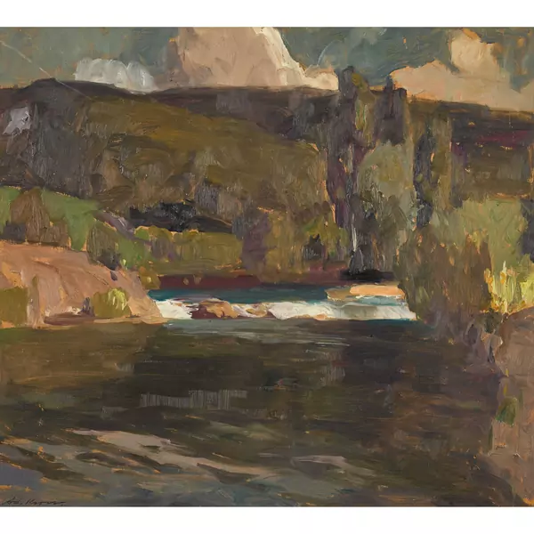 Flusslandschaft