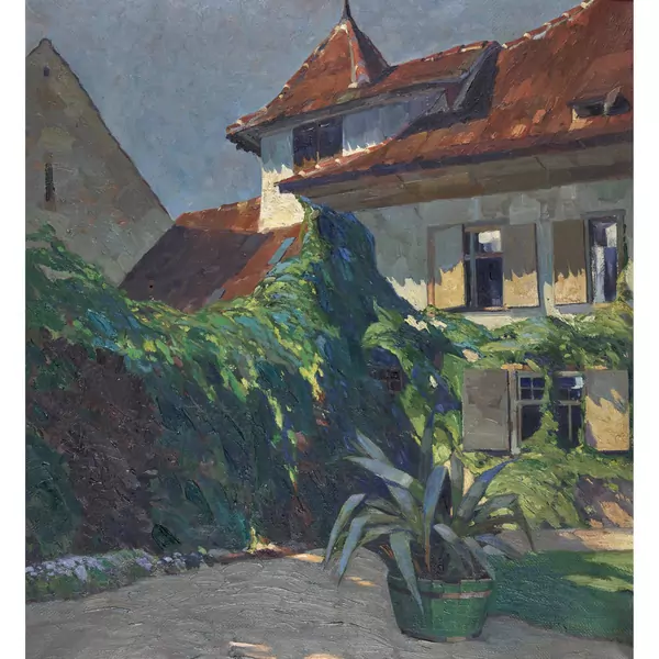 Sonnige Hauspartie