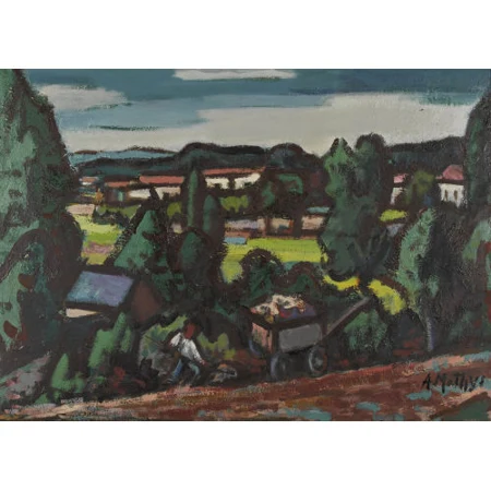 "Landschaft bei Holligen"