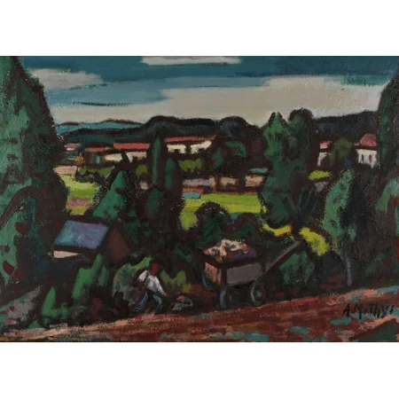 "Landschaft bei Holligen"