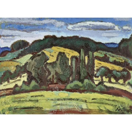 Hügelige Landschaft