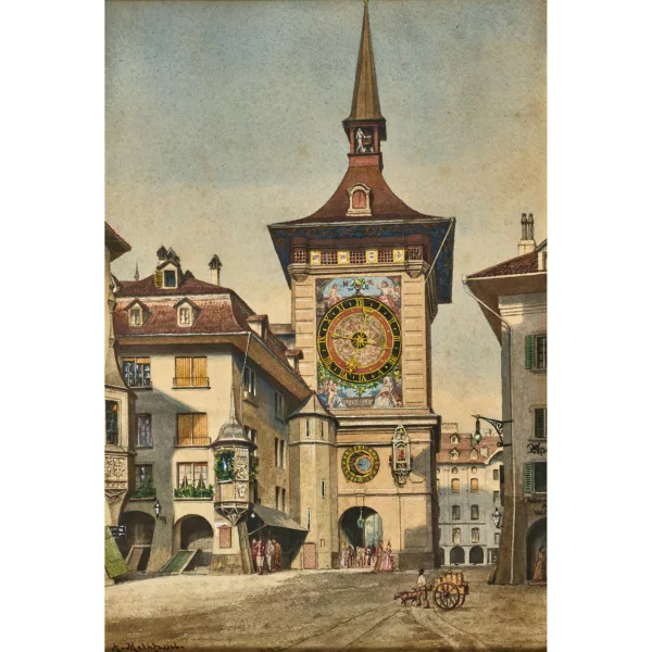Adolf Methfessel — Der Zytglogge in Bern.
