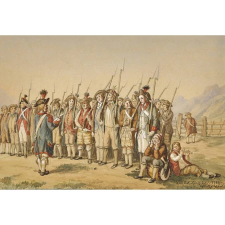 "Alte Trüll-Musterung (Drill)"