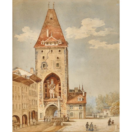 Der Christoffelturm (vor 1864)