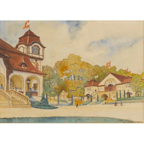 Adolf Tièche — Die Schweizerische Landesausstellung in Bern von 1914.