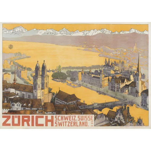 Adolf Tièche — "Zürich".
