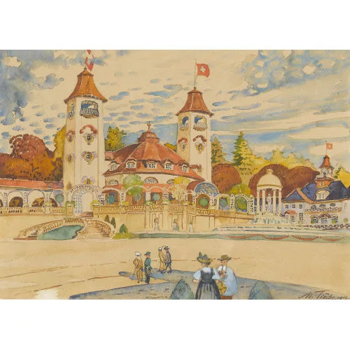 Adolf Tièche — Die Schweizerische Landesausstellung in Bern von 1914.