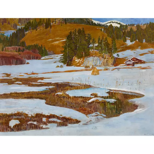Vorfrühling bei Gstaad