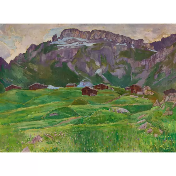 Sommerliche Alp