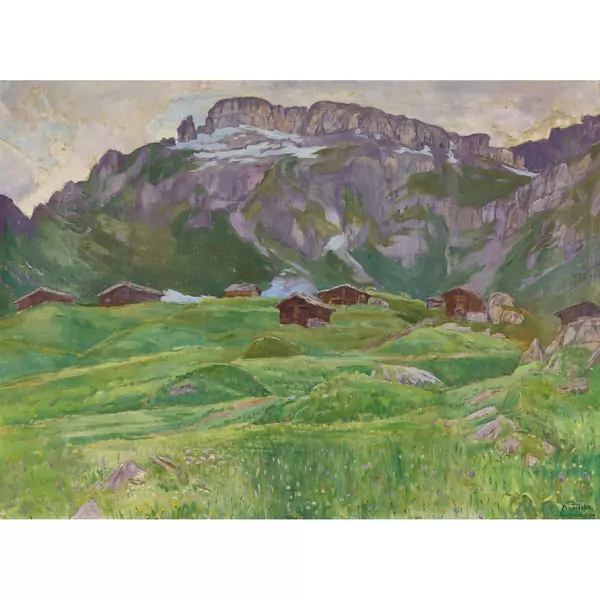 Sommerliche Alp