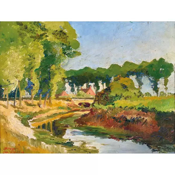 Landschaft bei Brügge