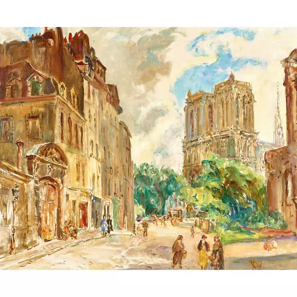 Paris mit Notre Dame