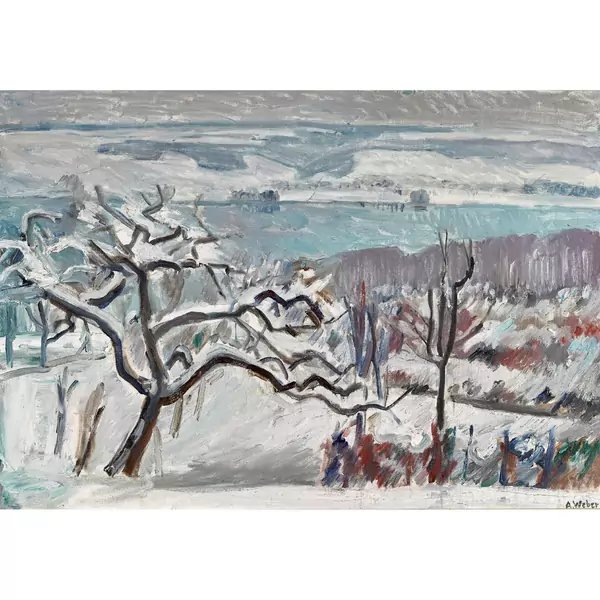 Winterliche Seelandschaft