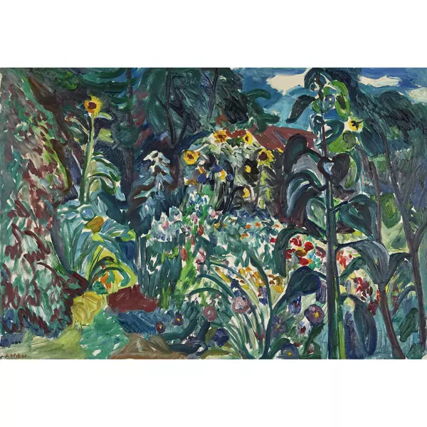 Sommerlicher Garten