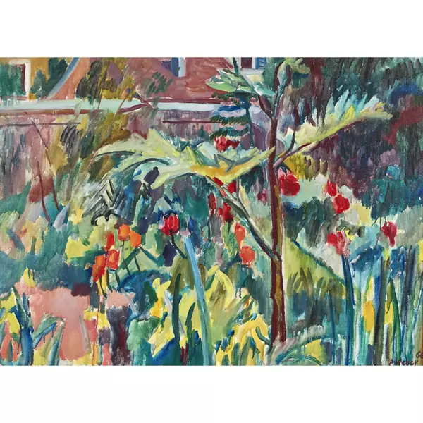 Garten in der Blüte