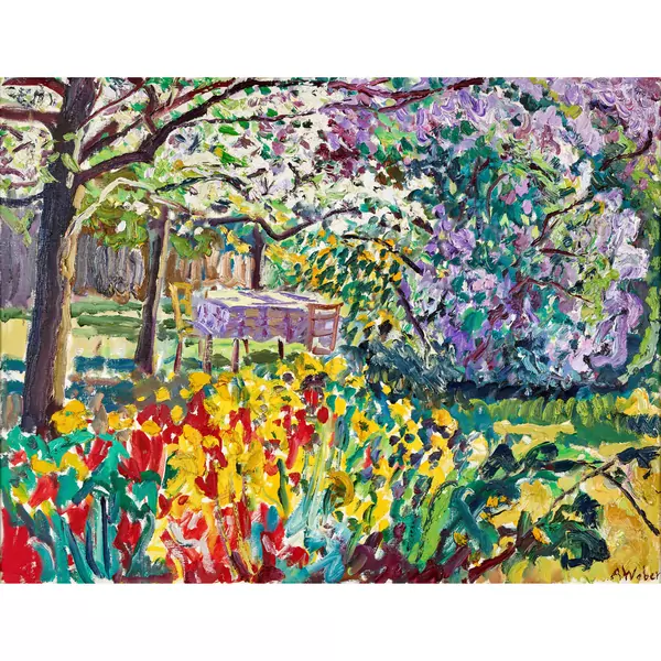Spätsommerlicher Garten